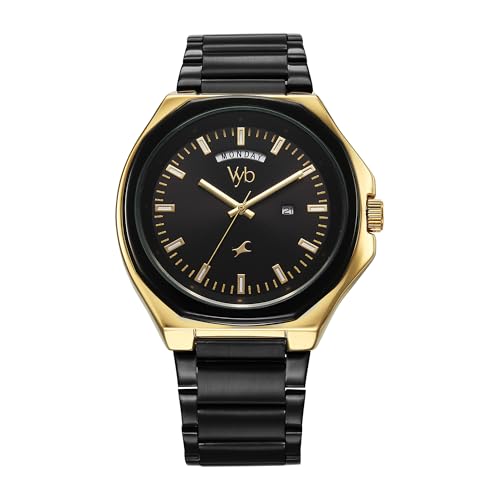 Fastrack Store Fastrack Vyb Orion Quartz Analog Black Dial Watch - Image 2