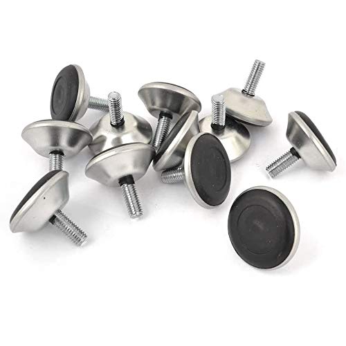 Bestgle 20 piedini in metallo regolabili per