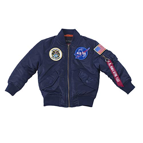 Image of CORIRESHA Mens NASA Embroidery Badge Slim Fit Bomber Jackets Zipper Windbreaker