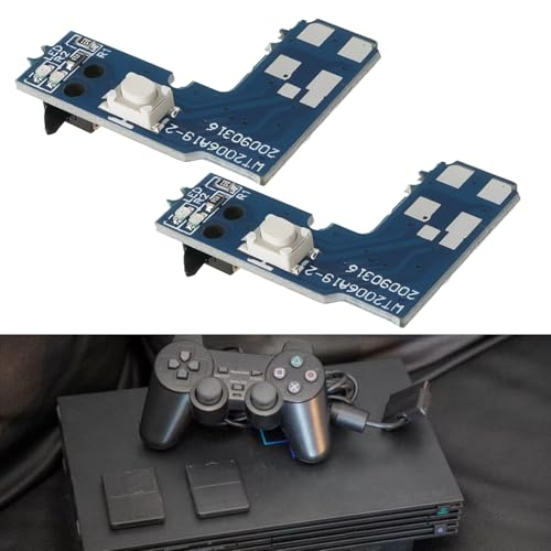 Image of 2PCS Game Console Power Switch Board Compatible with Sony PS2 Slim SCPH 7000 Series with Ribbon Flex Cable Gaming Console Power Control Board