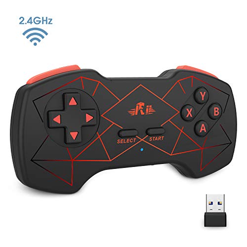Rii Gaming RT838 Wireless - USB Gamepad Controller für Raspberry Pi, PlayStation 3 und PC (Windows, Mac, Linux)