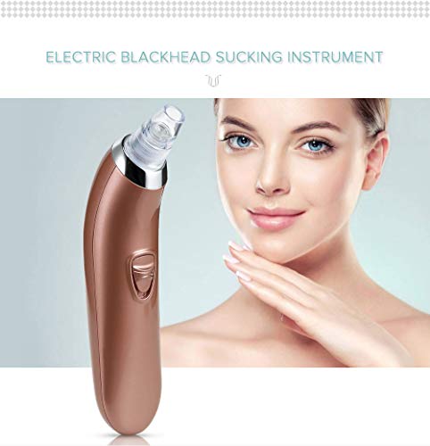 Blackhead Remover - LISCENERY Electronic Blackhead Acne Remover Nose Blackhead Cleaner Rechargeable Skin Peeling Machine for Women & Men