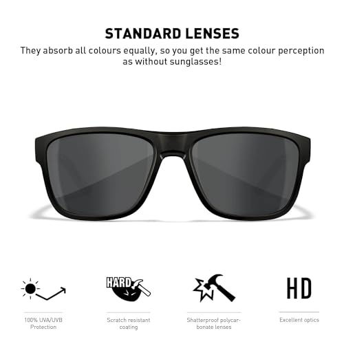 Image of Wiley X Ovation Captivate Sunglasses, Safety Glasses for Men and Women, UV Eye Protection