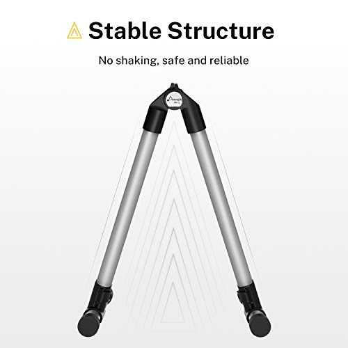 Donner Support Guitare Pliable Porte guitare universel pliable Repose guitare pour Guitare Acoustique, Electrique, Basse… - Les Beatles, Paul McCartney, John Lennon, RIngo Starr, George Harrison Donner Support Guitare Pliable Porte guitare universel pliable Repose guitare pour Guitare Acoustique, Electrique, Basse… – Image 5