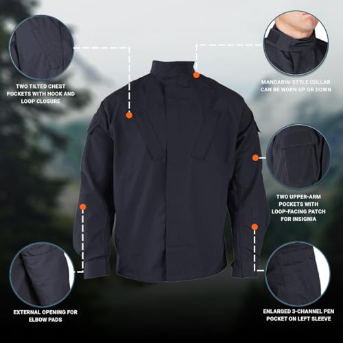 Propper Casaco TAC.U, grande, curto, azul marinho