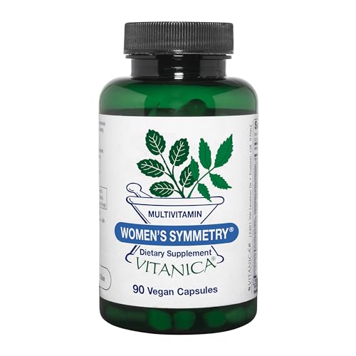 Vitanica Women's Symmetry, High Potency Multivitamin and Mineral, Vegan/Vegetarian, 90 Capsules Vitanica Women's Symmetry, High Potency Multivitamin and Mineral, Vegan/Vegetarian, 90 Capsules