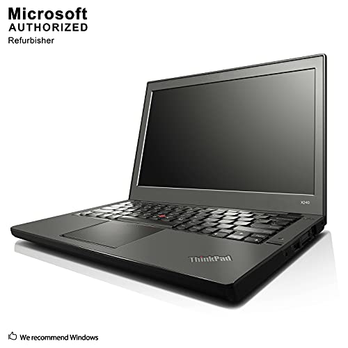 Lenovo Thinkpad X240 12.5In Laptop, Core I5-4300U 1.9Ghz, 8Gb Ram, 128Gb Ssd, Windows 10 Pro 64Bit, Webcam (Renewed) #TOP2