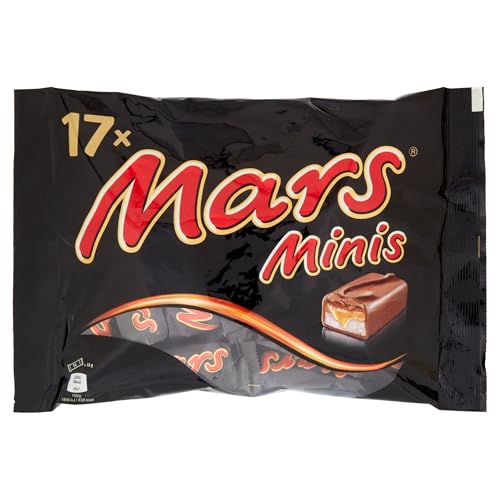 Mars Minis Barrita Snack con Caramelo Recubiertas de Chocolate 333 g