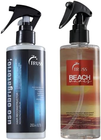 Kit Truss Beach Waves 260ml + Uso Obrigatório 260ml