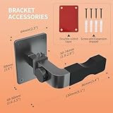 Adjustable Vacuum Wall Mount for Shark Vacuum Shark Cordless Vacuum Wall Mount Compatible for Dyson V7 V8 V10 V11 V12 V15 Shark IX141 IZ562H IZ682H IZ361H IZ462H IZ163H IZ363HT IZ483H (Grey+Clip) - Image 5