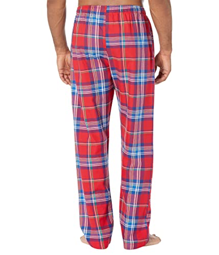 Polo Ralph Lauren POLO RALPH LAUREN Flannel Classic Pajama Pants Clubhouse Plaid/Cruise Navy Pony Print XL2