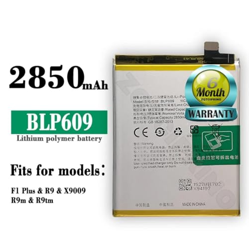 Image of Original BLP609 Battery for Oppo R9 / R9 Plus /F1 Plus / R9Mt / R9m / X9079 / X9009 / Battery with 6 Month Warranty**** (B285)