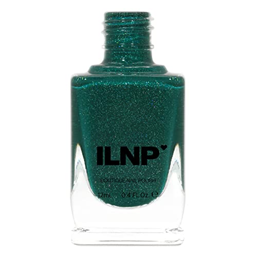 Image of ILNP Private Island - Tropical Green Holographic Nail Polish