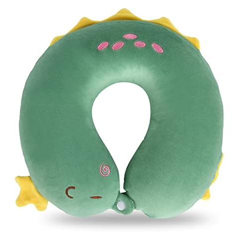 Reisekissen Tier Reisekissen Nackenstütze 30*30cm Memory Foam Nackenkissen Niedlich Kinder Reisekissen U-förmiges Memory Schaum Nackenkissen Erwachsene Nackenkissen Cover
