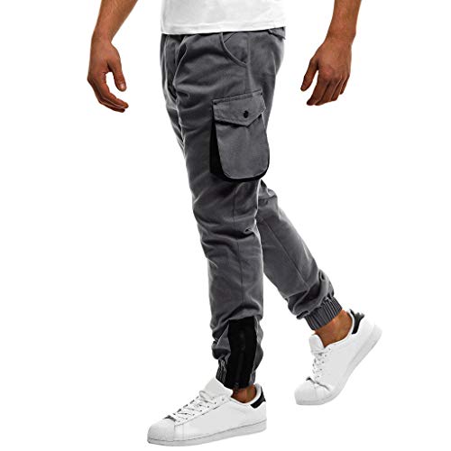 Pantalon boyfriend homme gris XXXL ample contre les vêtements serrés