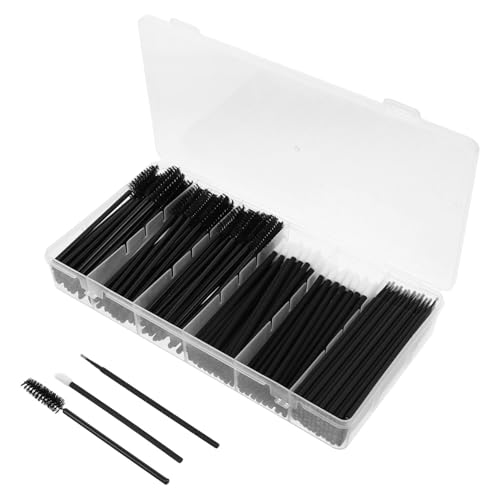 Veemoon 使い捨て化粧道具 メイクブラシ アイシャドウブラシ アイラッシュワンド リップブラシ 各種使い切りプ 包装 持ち運び便利 プロ仕様