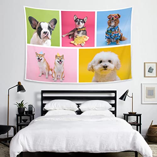 Tiirreez TER-010 Custom Tapestry Upload Images Personalized, Customized Backdrop Banner Print Any Of Your Design Photo/Text/Logo Wall Hanging Art Decor thumb #2