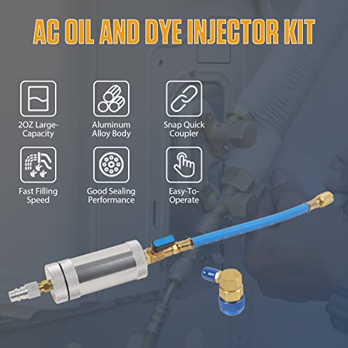 Kit inyector de aceite CMTOOL para compresor de aire A/C miniatura 2