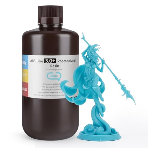 Image of ELEGOO ABS-Like Resin 3.0 Plus, 3D Printer Resin Blue 1000G