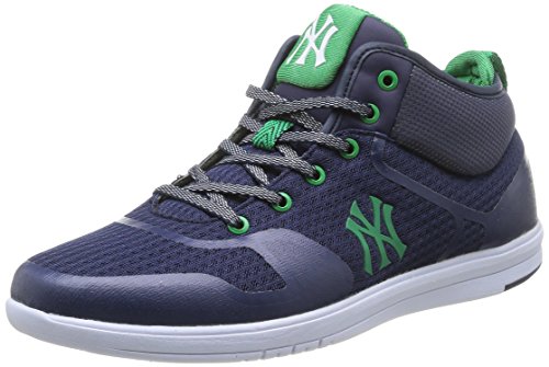 New York Yankees Dacteon, Baskets Mode Homme - Bleu (Navy), 41 EU
