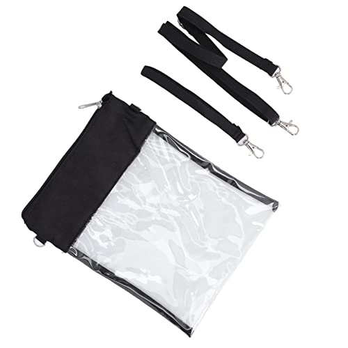 Clear Transparent Messenger Bag Visible Lining Regulable Shoulder Straps For Various Events Pvc Material2