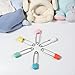 30pcs Multicolour Stochastic Baby Child Infant Kids Cloth Diaper Nappy Pins Safety Cute Safe Hold Clip Locking Cloth Size L Pins and Fasteners Cloth Diapers and Accessories