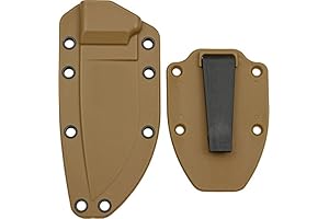 ESEE-3 Brown Rat 3 Sheath With Clip Plate