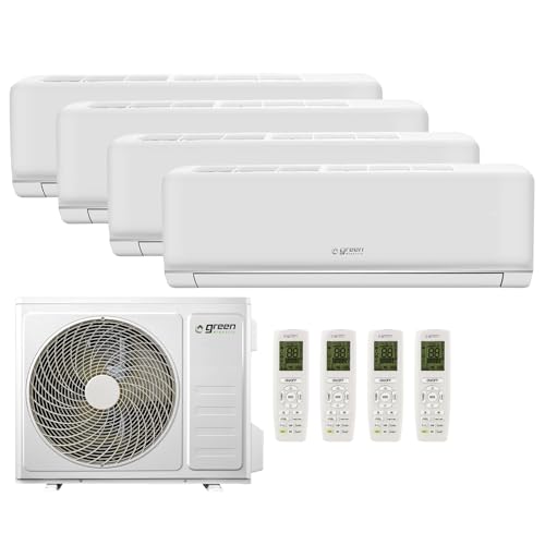 Green Electric Climatiseur Quadri Split (3x 9 000 + 1x 18 000 Btu) Plus