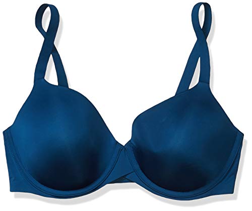 Maidenform Women's One Fabulous Fit 2.0 Tailored Demi Bra, Fresh Teal, 38B