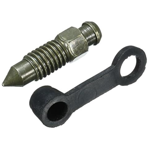 Alamor M8 X 1.25Mm Brake Caliper Bleed Screw Nipple Dust Cap compatible with Motorcycle Bike Cover