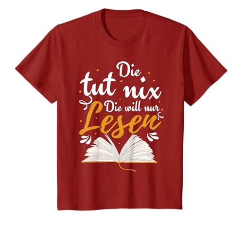 Bücher Geschenk | Die Tut Nix Die Will Nur Lesen T-Shirt
