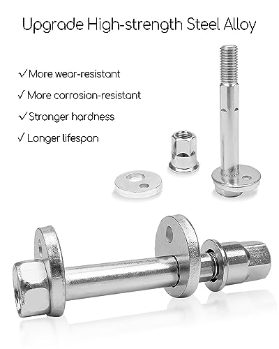 Image of 2Pcs Rear Toe Link Alignment Bolts Fit for Jeep Patriot Grand Cherokee