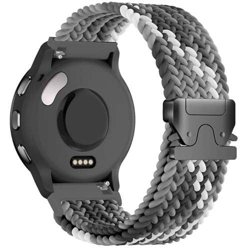 Oanux 18mm LkґgiC Garmin Venu 3S EHb`oh/Venu 4 41mm/Vivoactive 4S/Vivomove 3S/Venu 2S/Forerunner 255S 265SɑΉ pV[gobN LkX