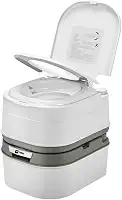 NTK, Banheiro Eco Camp Comfort, Vaso Sanitário Ecológico Portátil para Atividades ao Ar Livre, Motorhome, 24 Litros, com Suporte para Papel Higiênico.