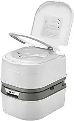 NTK, Banheiro Eco Camp Comfort, Vaso Sanitário Ecológico Portátil para Atividades ao Ar Livre, Motorhome, 24 Litros, com Suporte para Papel Higiênico.