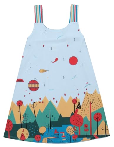 Image of Clothe Funn Girls Sleeveless Frock (11-12 Years, White)