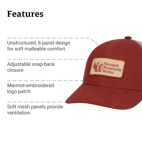 Image of Marmot Unisex-Adult Retro Trucker Hat