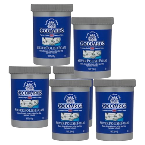 Goddard's Mild Scent Silver Polish Foam paquete 6 unidades miniatura 1