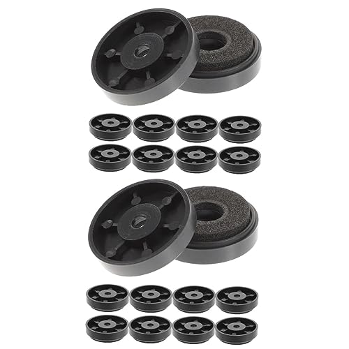 Almohadillas de aislamiento de altavoces HiFi de base redonda para subwoofer, 20 piezas