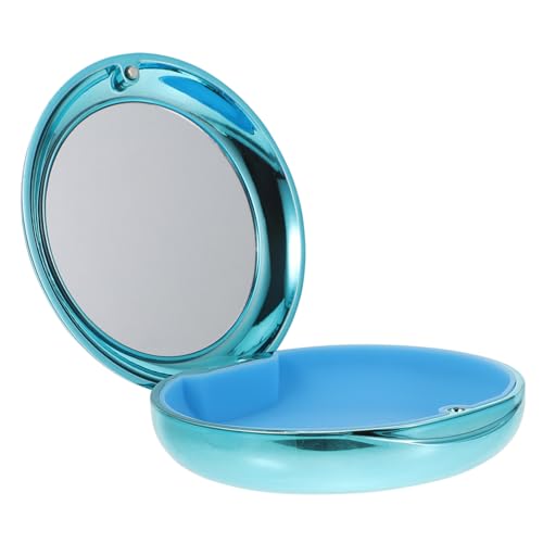 HAMPPLIES Caja Portátil para con Espejo Resistente Estuche Práctico para Retenedores y Protectores Bucales Fácil de Transportar para Cuidado Oral