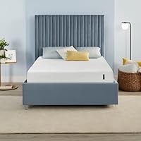 Serta - 8 inch Cooling Gel Memory Foam Mattress, Twin Size, Medium-Firm, Supportive, CertiPur-US Certified, 100-Night Trial, Sheer Slumber, White