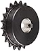 Browning 4121X1 Finished Bore Roller Chain Sprocket, Single Strand, Steel, 21 Teeth