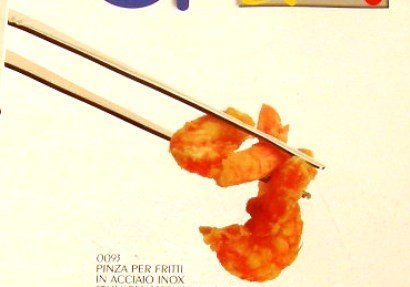 Pince à friture - inox