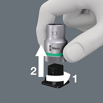 Amazon.co.jp: WERA ヴェラ 差込角3/8DR 8点組ヘックスプラス