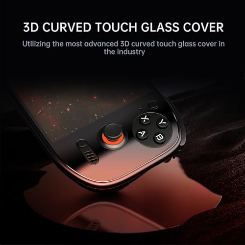 Image of AYN Odin 2 Portal Pro Retro Handheld Game Console - Snapdragon 8 Gen 2, 12+512GB, 7 inch 1080P OLED Touch Screen, 120Hz Refresh Rate, 8000mAh, Android 13, Android Gaming Handheld (Black)