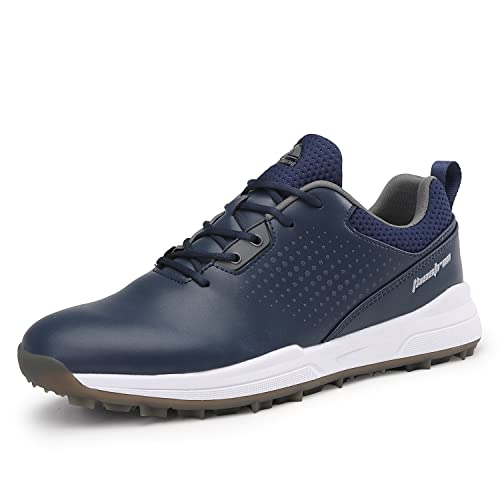 Image of Professional Men Golf Shoes Comfortable Spikeless Outdoor Golf Walking Sport Sneakers for Men