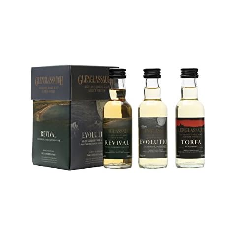 Glenglassaugh Gift Set Single Malt Scotch Whisky (3 x 5cl Miniature Bottles) Cover