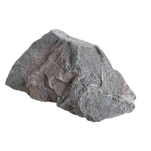 Bothyi Artificial Rock Natural Texture Lightweight Realistic Sandstone Landscape for Backyard Landscaping Stations Rivers Decoration, Gray