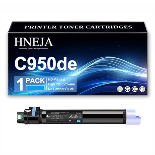 C950de Toner Cartridge, Compatible C950X2KG C950X2CG C950X2MG C950X2YG Toner Cartridges for Lexmark C950de C950dte Printer,Cyan-1 Pack