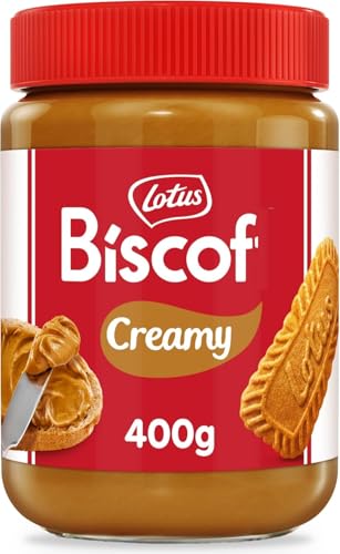 Image of Lotus Biscof Creamy Spread, Smooth and Irresistible Sweet Spread, Finely Crushed With Original Caramelized Biscof Cookies 400g (Product Of Belgium) From DECADENT FOODS